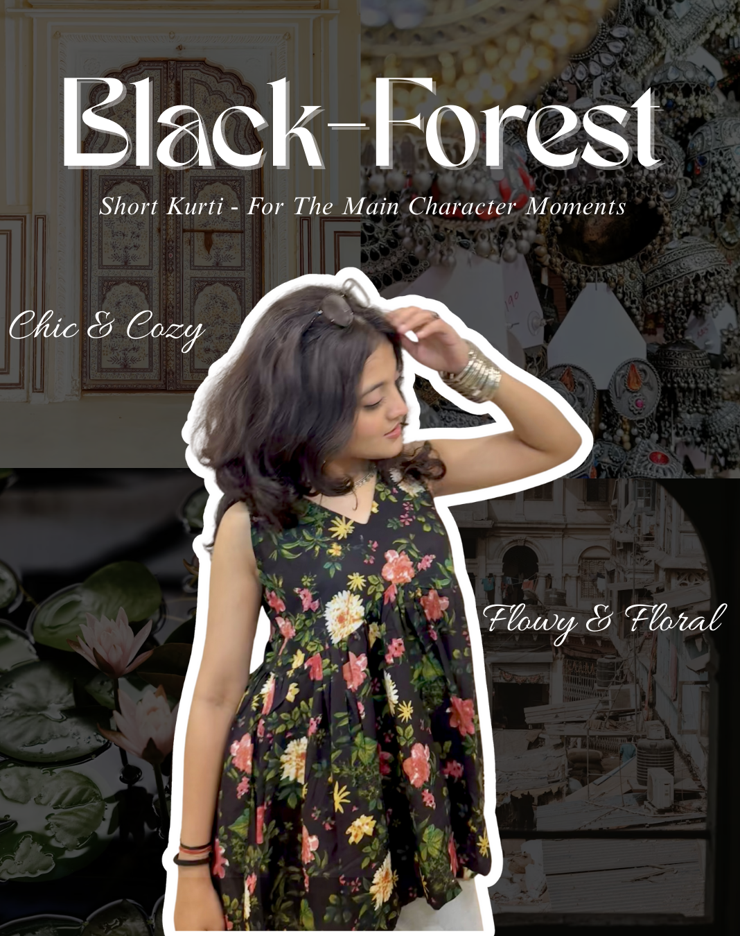 Black Forest - Short Kurti