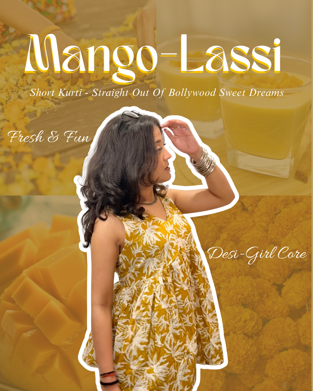 Mango Lassi - Short Kurti